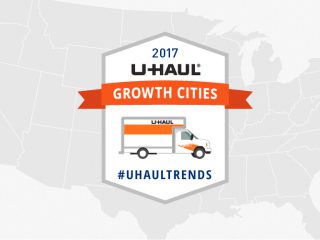 U-Haul U.S. Growth Cities: Tempe Tops List for 2017