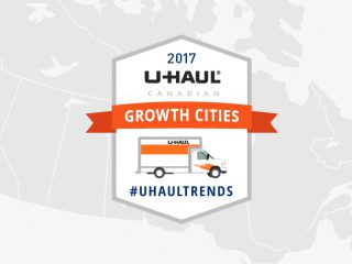 U-Haul Canadian Growth Cities: Ottawa No. 1 for 2017