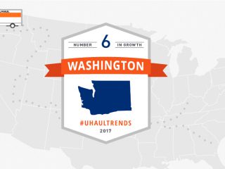 WASHINGTON: U-Haul No. 6 Growth State for 2017