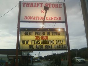 411 Thrift Store and U-Haul in Leesburg, Fla.