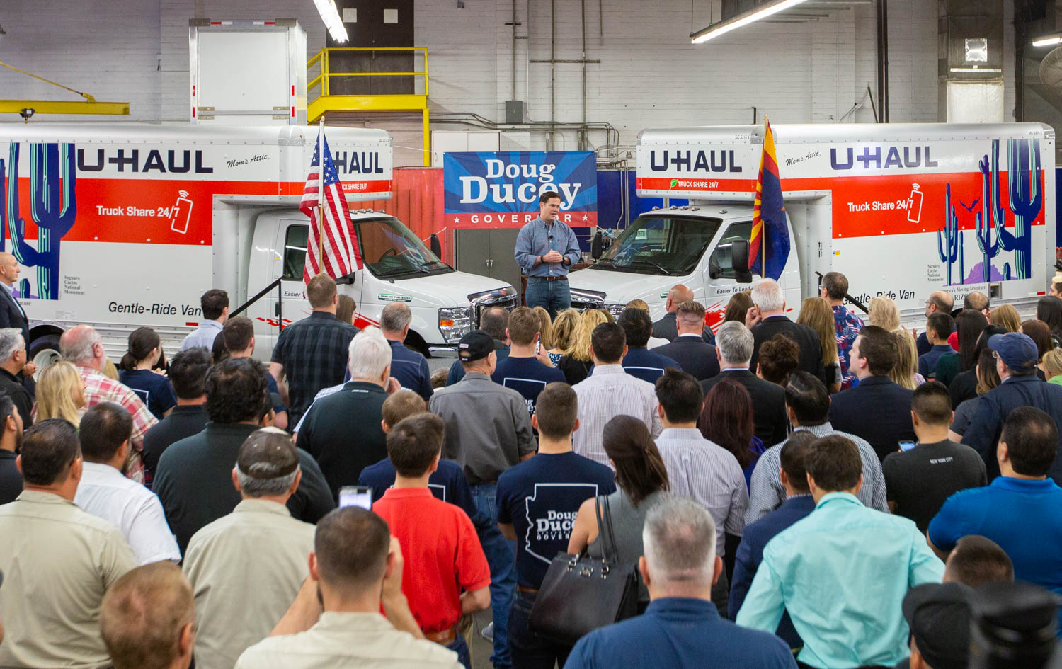 Arizona Governor Doug Ducey Selects U-Haul to Launch Re-Election Campaign