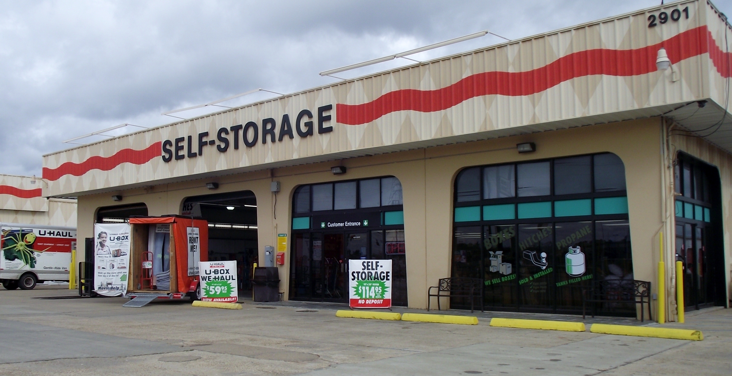 U-Haul Company of South Central Louisiana is offering free self-storage to residents who were impacted by wind damage and severe storms associated with a possible tornado early Thursday morning.