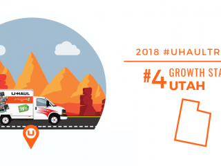 UTAH is the U-Haul No. 4 Growth State for 2018