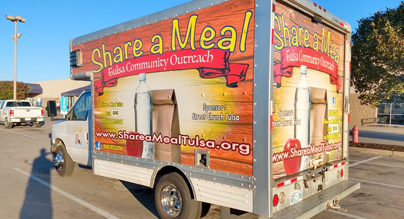 Former U-Haul Truck used to Help the Homeless in Tulsa