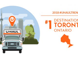 U-Haul Canadian Destination City No. 1: Toronto Tops List Again
