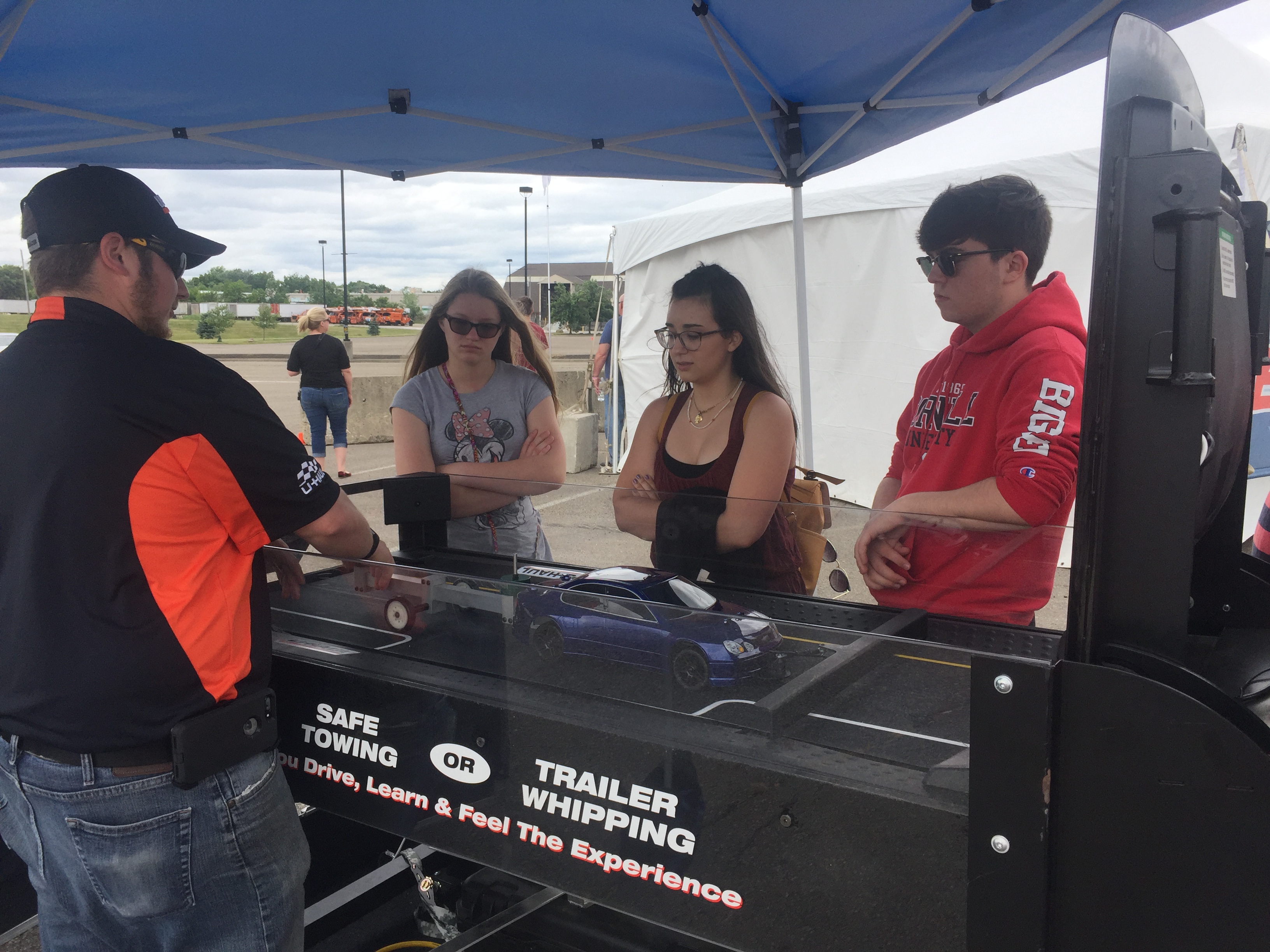 Marco Garcia Safe Trailering Demonstrator at the Ford Driving Skills for Life event