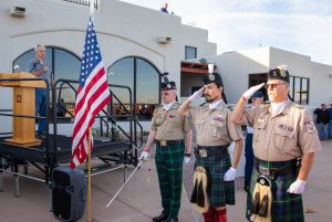 Ceremonies at the Veterans Day Remembrance Breakfast, hosted by U-Haul and Phoenix Sister Cities