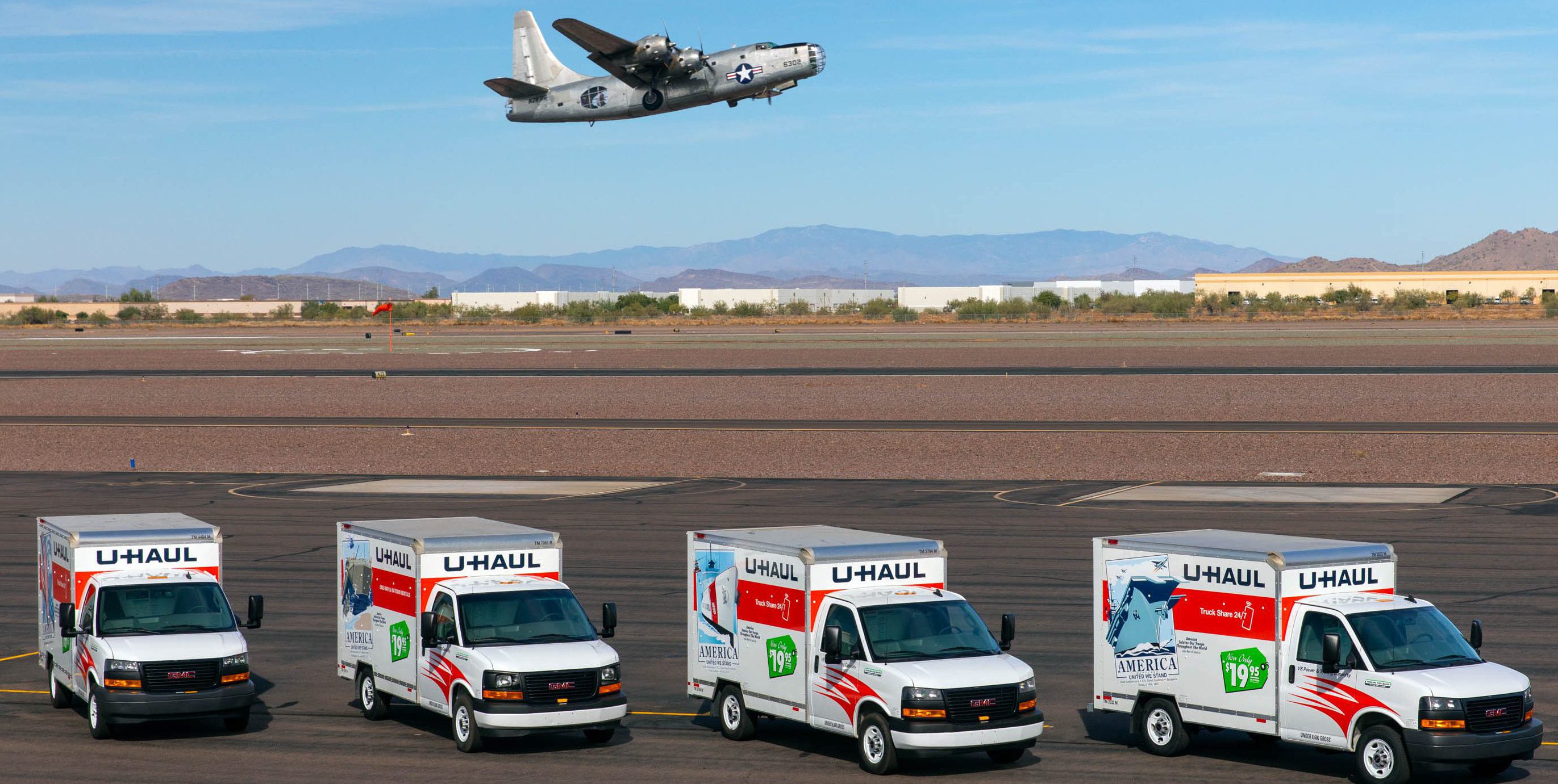 PB4Y-2 Privateer, a WWII Bomber, at the Veterans Day Remembrance Breakfast hosted by U-Haul and Phoenix Sister Cities