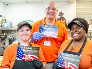 U-Haul Makes Special Lunch Delivery to U.S. Vets Campus