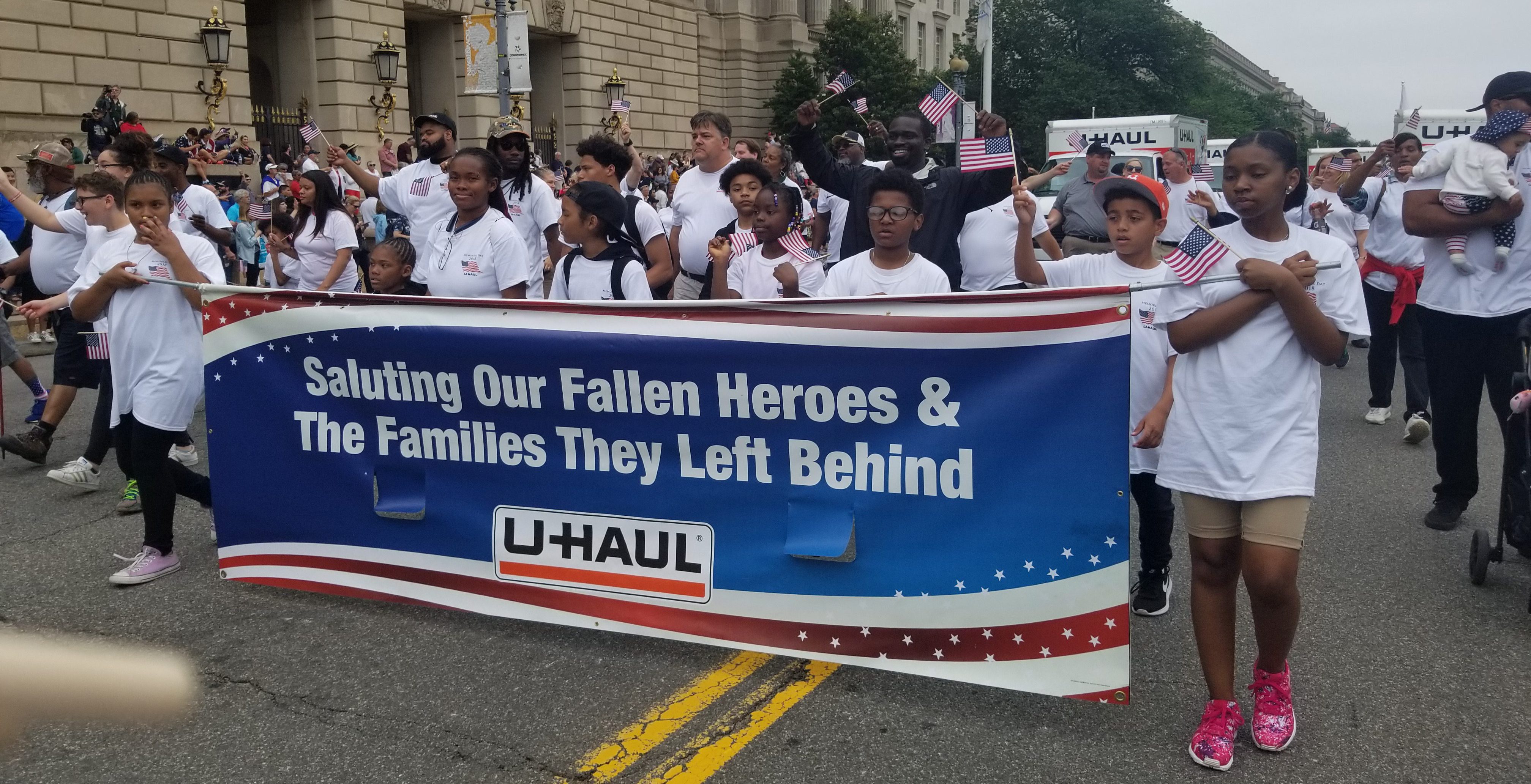 U-Haul sponsors the special broadcast of the National Memorial Day Parade, aired on May 25, 2020.