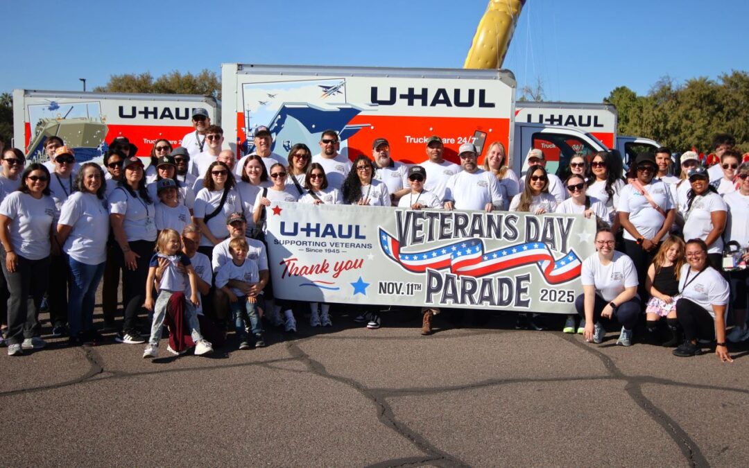 U-Haul Marches in Honor of Service Members at 2025 Phoenix Veterans Day Parade