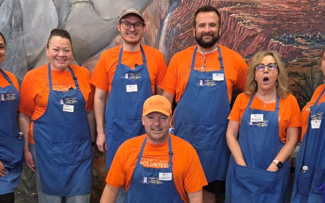 U-Haul Volunteers Serve Dinner at Andre House in Phoenix