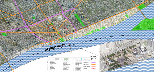 Revitalizing the Detroit Riverfront