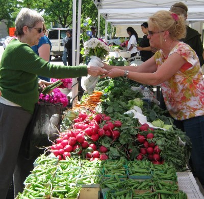 Farmers Market veggies