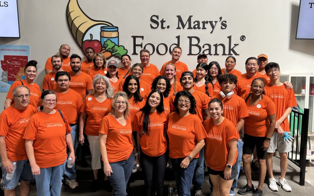 Community Service: U-Haul Volunteers Lend a Hand at St. Mary’s Food Bank