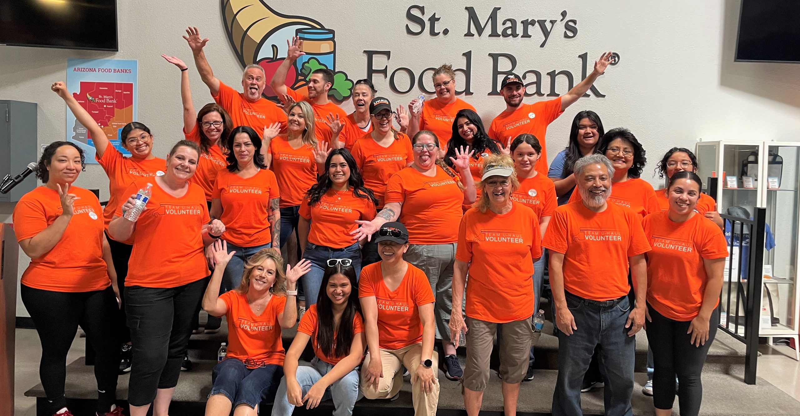 Corporate Volunteering: St. Mary's Event Leaves Team U-Haul Fulfilled