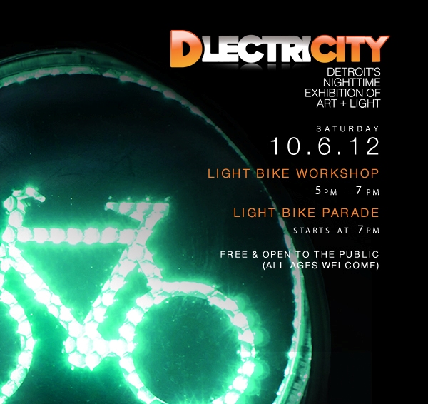 DLECTRICITY Light Bike Parade