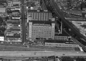 NBC-Nabisco Building Detroit circa 1951. Photo courtesy of Robert Klatt.