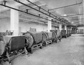 NBC-Nabisco Building Mixing-Room Hoppers in 1921