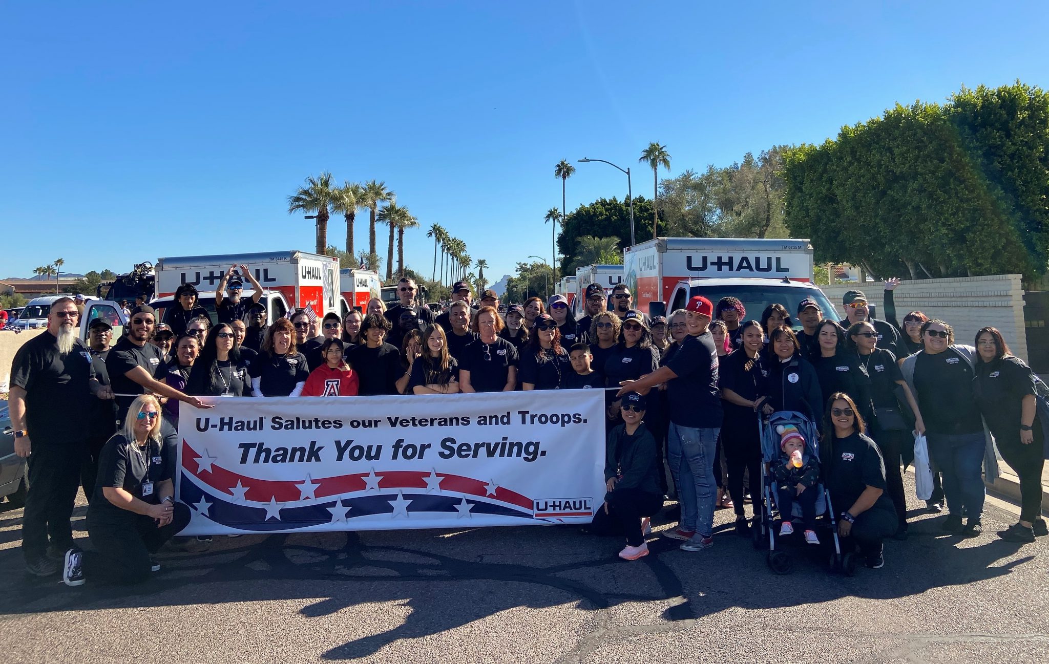 UHaul Honors Heroes in 2022 Veterans Day Parades