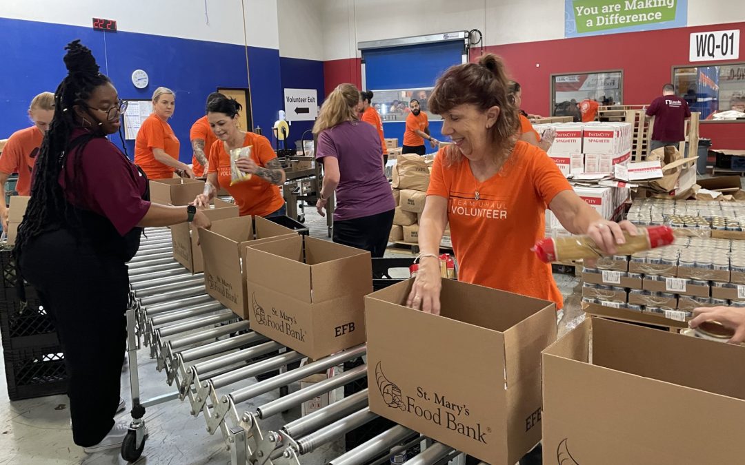 U-Haul Sponsors “Go Orange” Day to Fight Hunger at St. Mary’s Food Bank