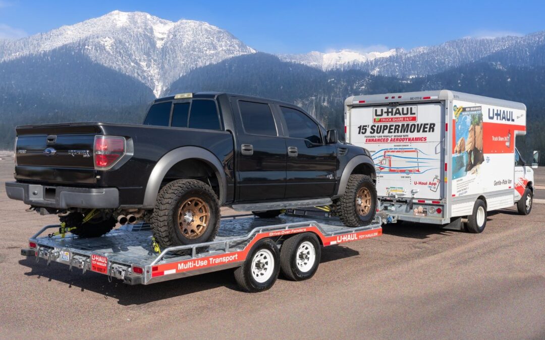 U-Haul Toy Hauler is a New Flatbed Trailer that Changes the Towing Game