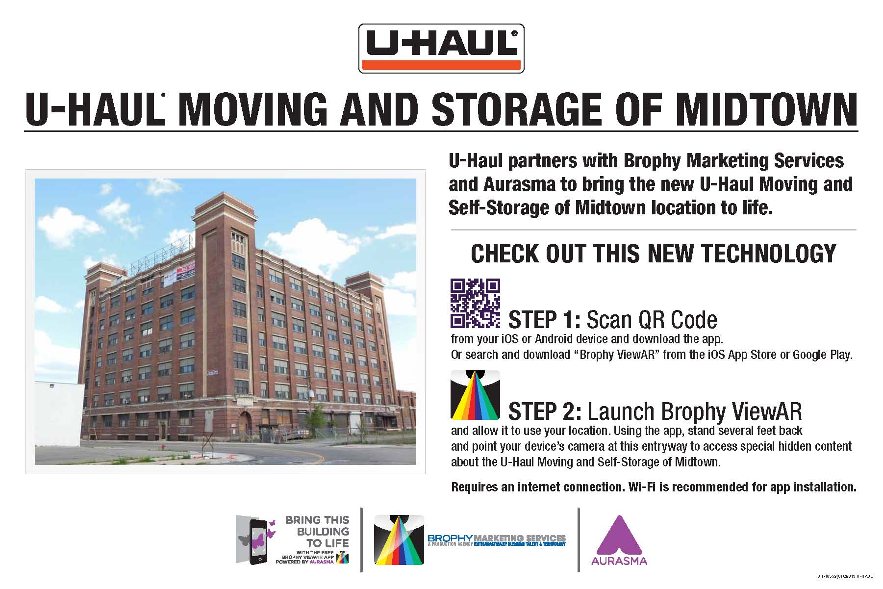 U-Haul partners with local Detroit business, Brophy Marketing Services