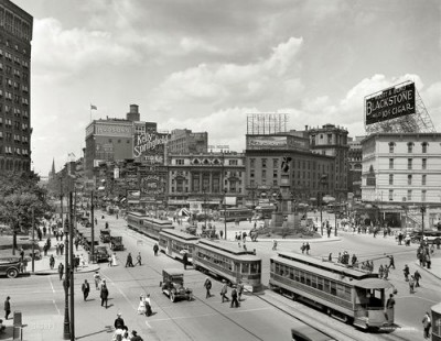 Woodward Avenue circa 1910