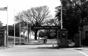 Entrance Historic Fort Wayne