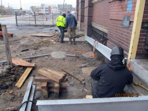 U-Haul Nabisco Building Detroit handicap_ramp_steel