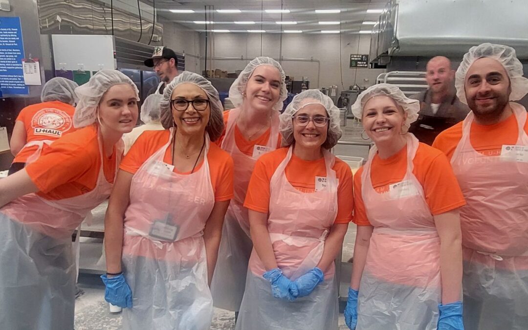 Volunteers Make 100 Pizzas at St. Vincent de Paul to Feed the Hungry